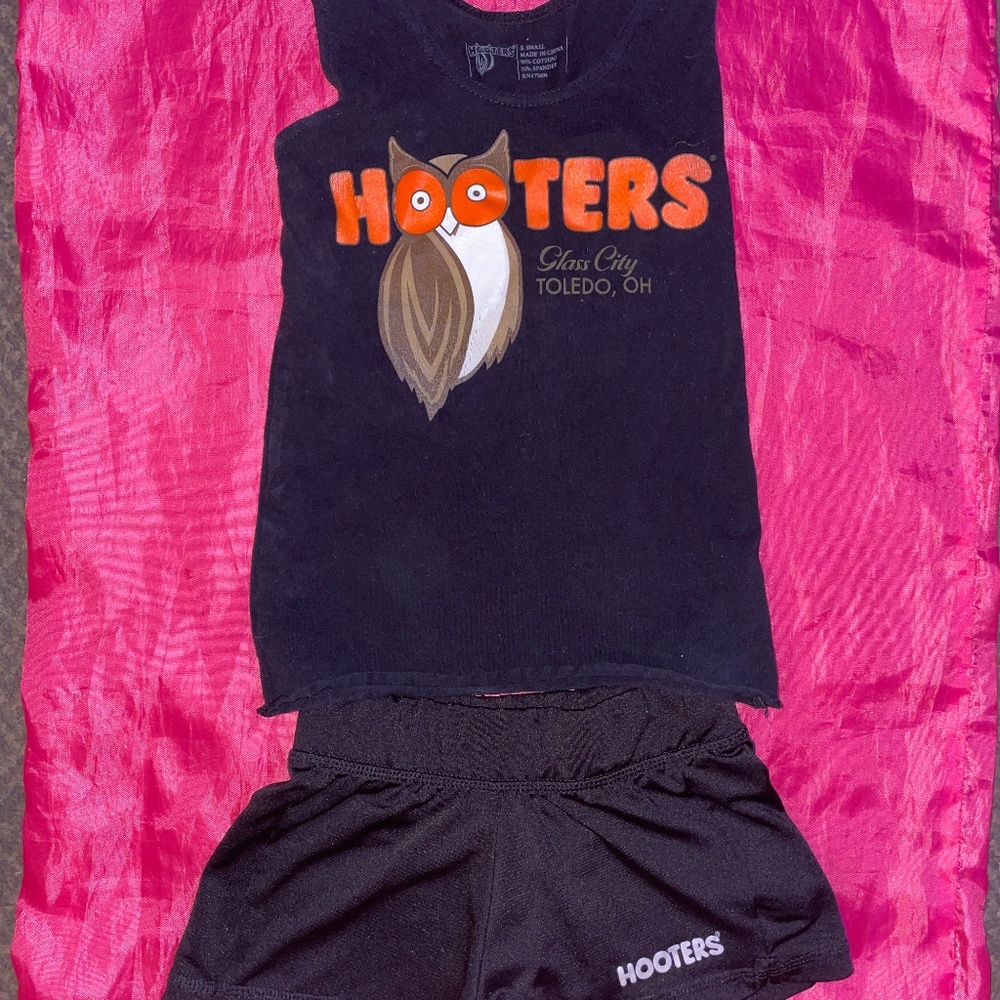 Authentic Hooters Uniform